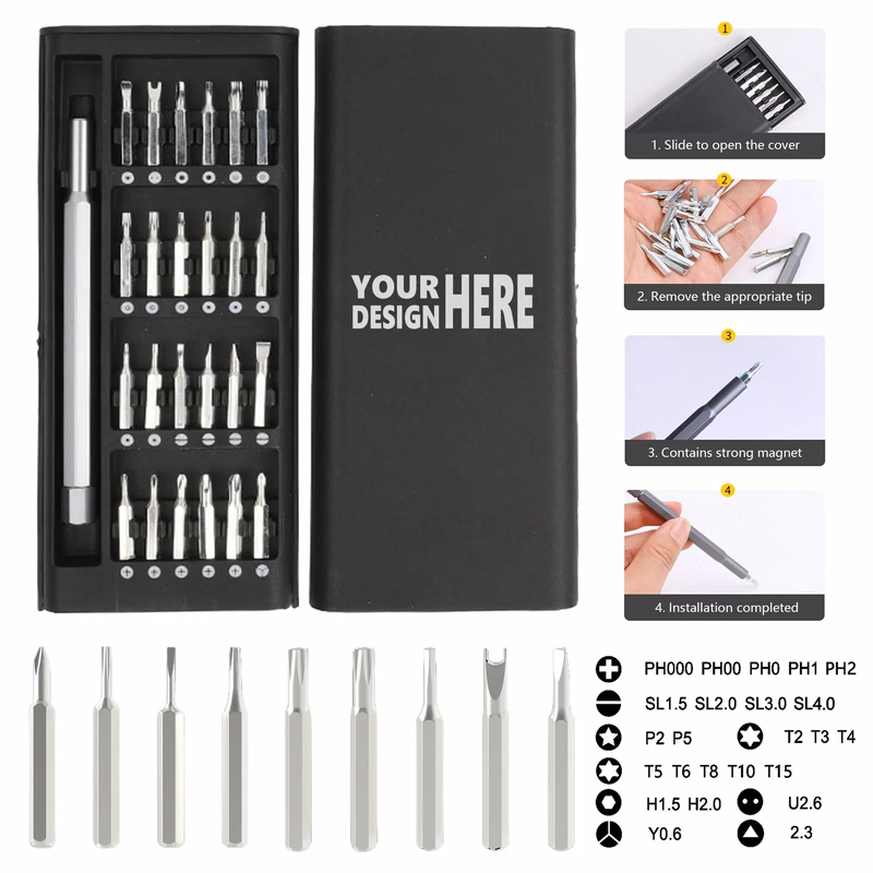 24 In 1 Magnetic Precision Screwdriver Set