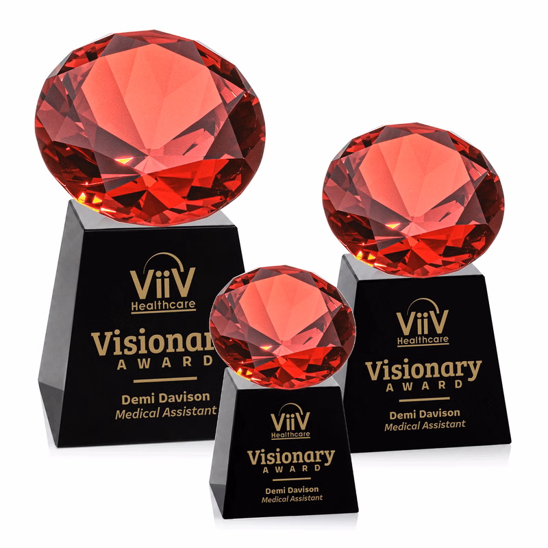 Fortino Award - Black/Ruby