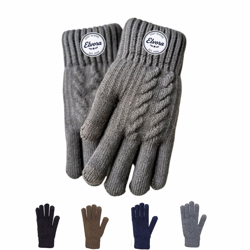 Touchscreen Thermal Knit Winter Gloves