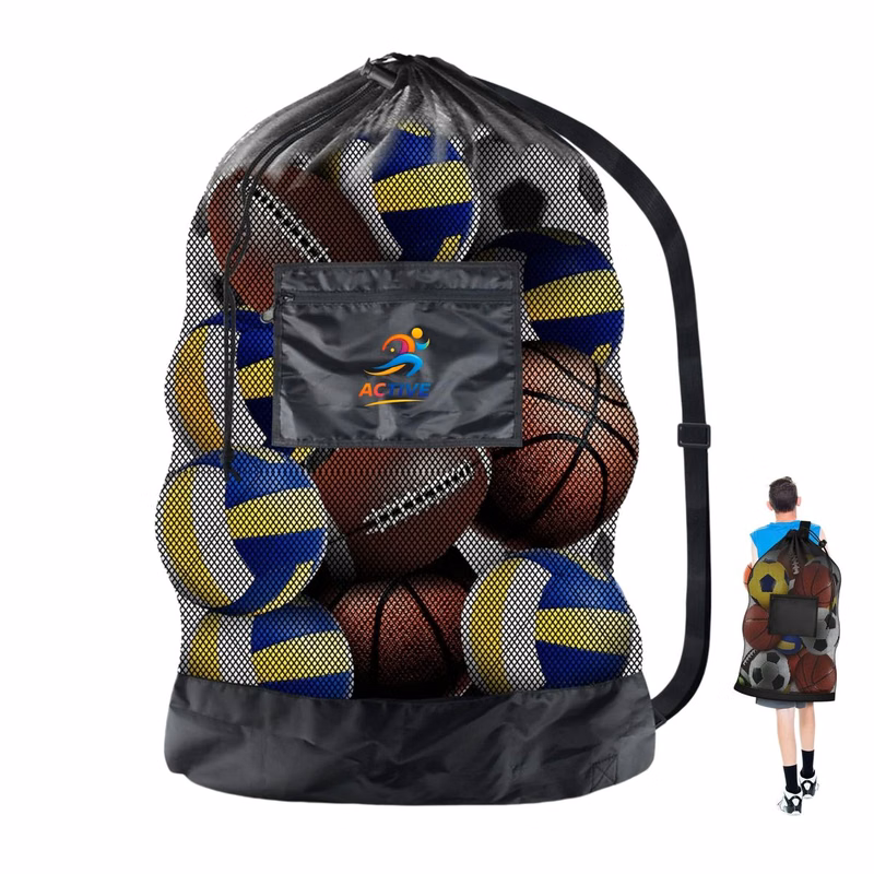 Extra Large Mesh Sports Ball Bag
