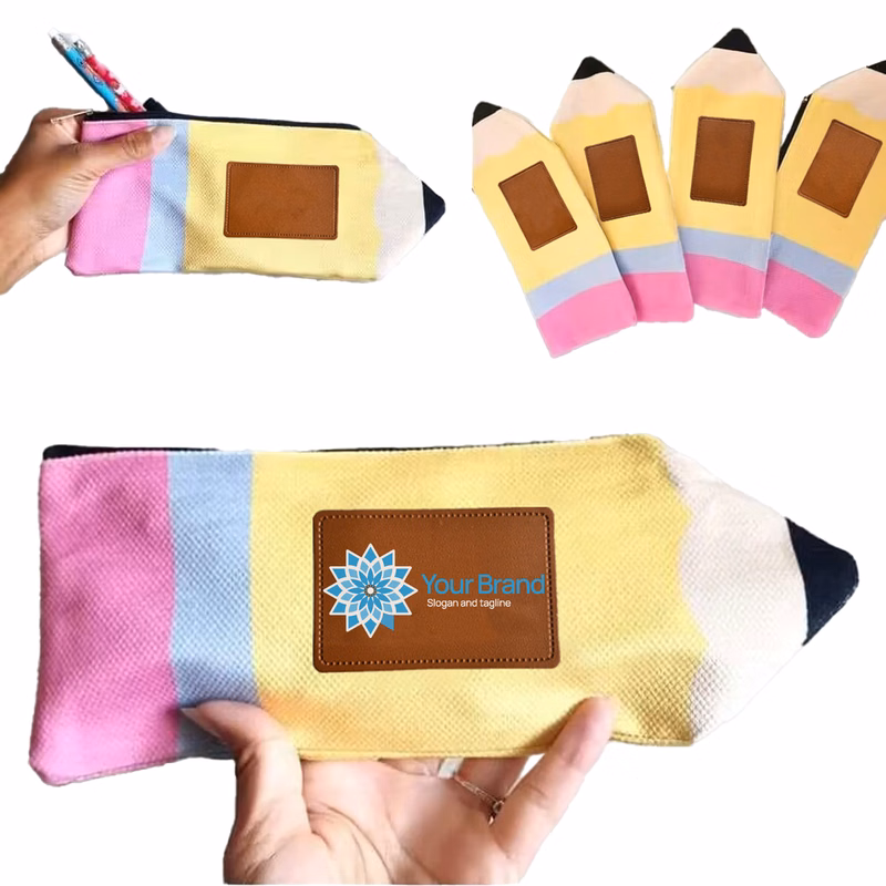 MOQ 10pcs Custom Name Pencil Case