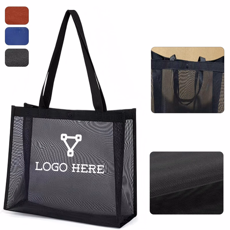 Mesh Beach & Shopping Tote Bag