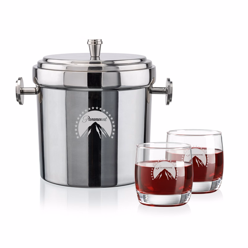 Milano Ice Bucket & Nordic On-the-Rocks Set