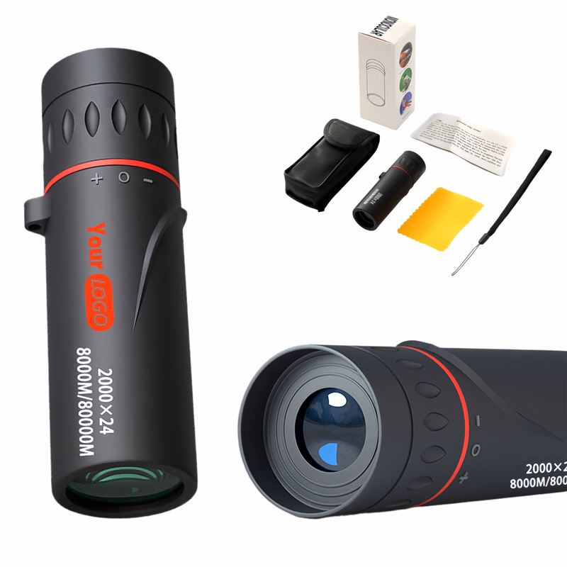 Rubber HD Portable Monocular Telescope