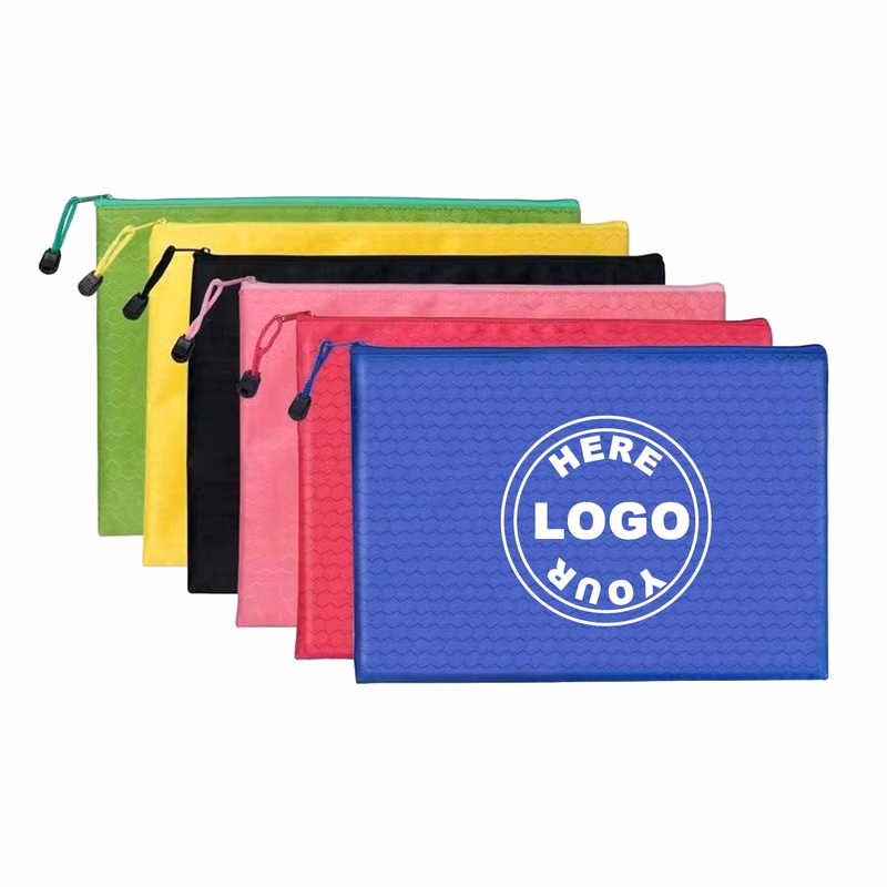 Customizable Waterproof Oxford Zipper Bag