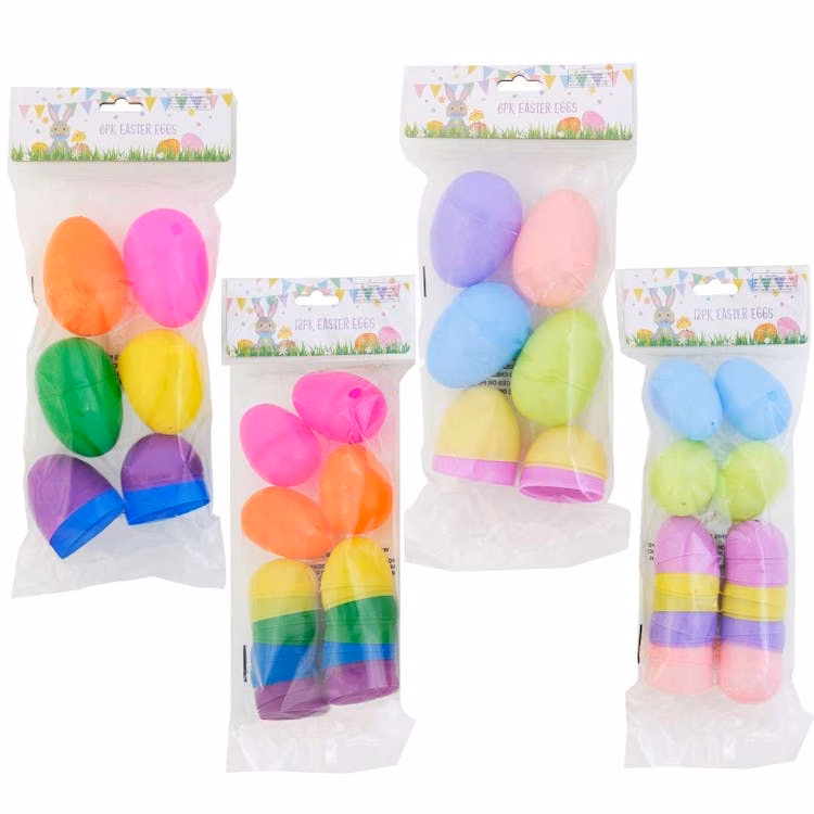 Easter Eggs - Assorted Colors and Sizes