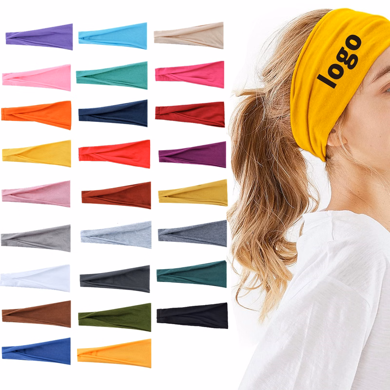 Wide Headbands For Women Yoga Workout Hair Accessories Band