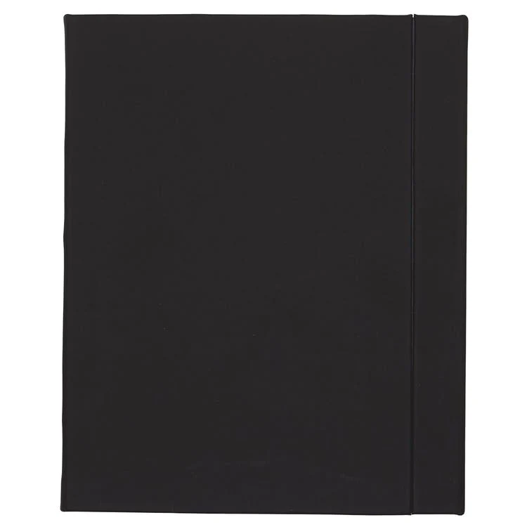 Leather-like Journal - 96 Pages Black Magnetic Closure 1