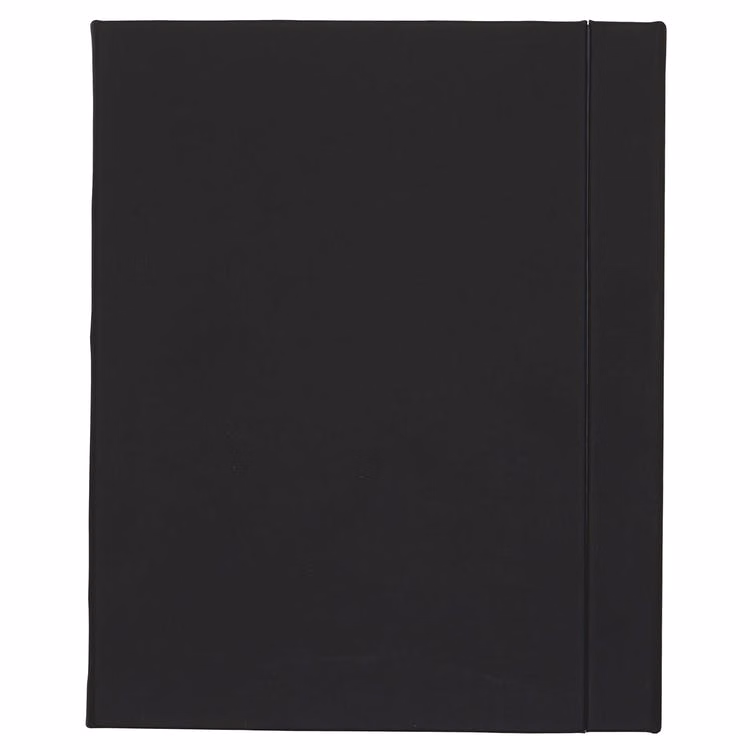 Leather-like Journal - 96 Pages Black Magnetic Closure