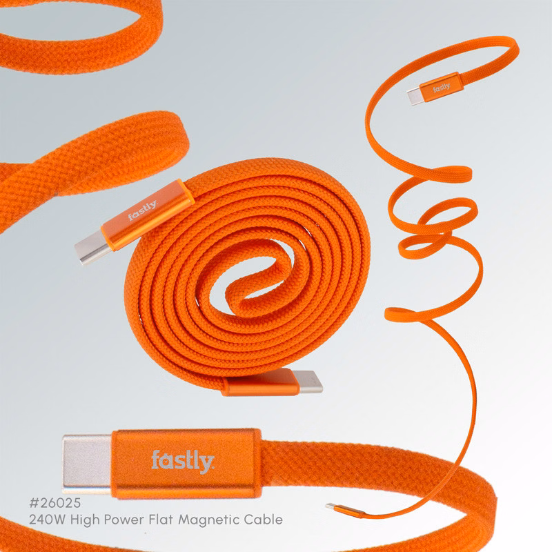 240W High Power Flat Magnetic Cable