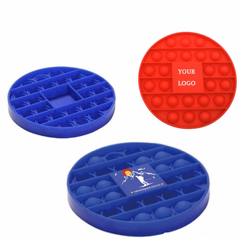 Round Push Pop Bubble Anxiety Relief Game