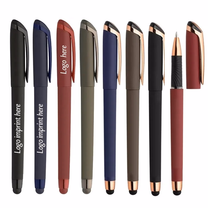 Maria Gel Pen with Rose Gold Trim