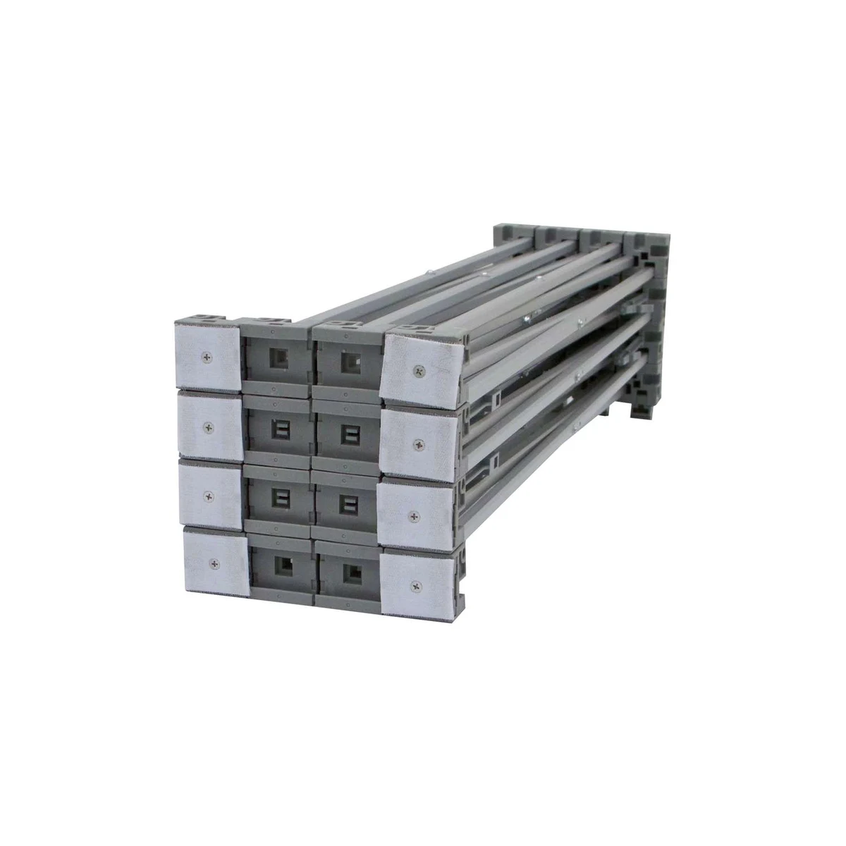 8' Curved Splash Floor Display Hardware 1