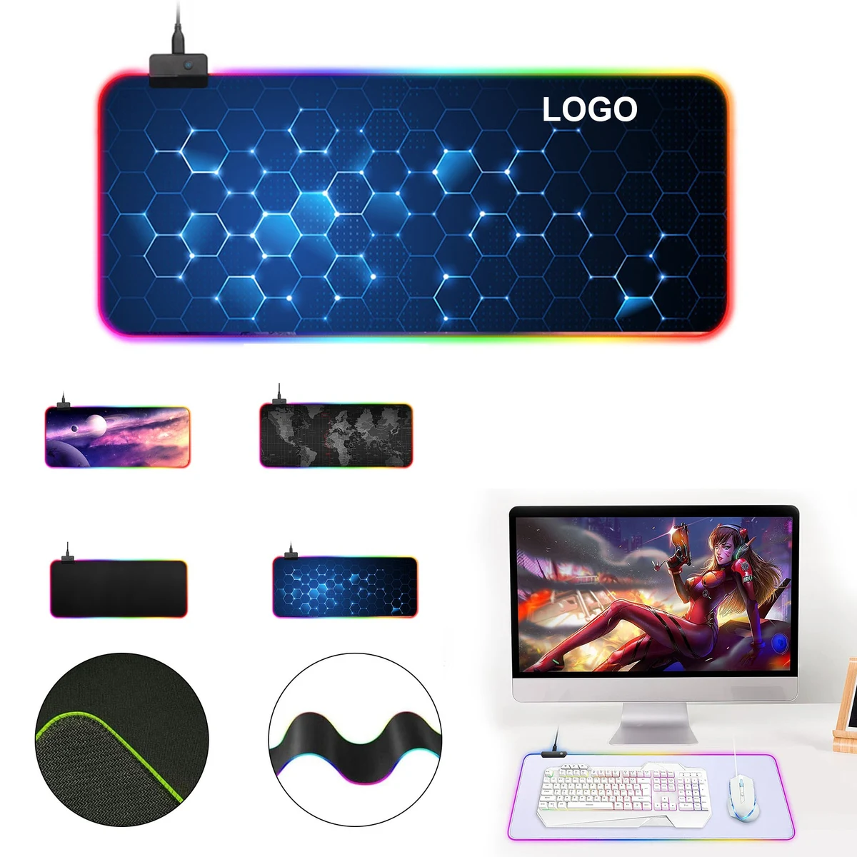 Rubber Mouse Pads 1