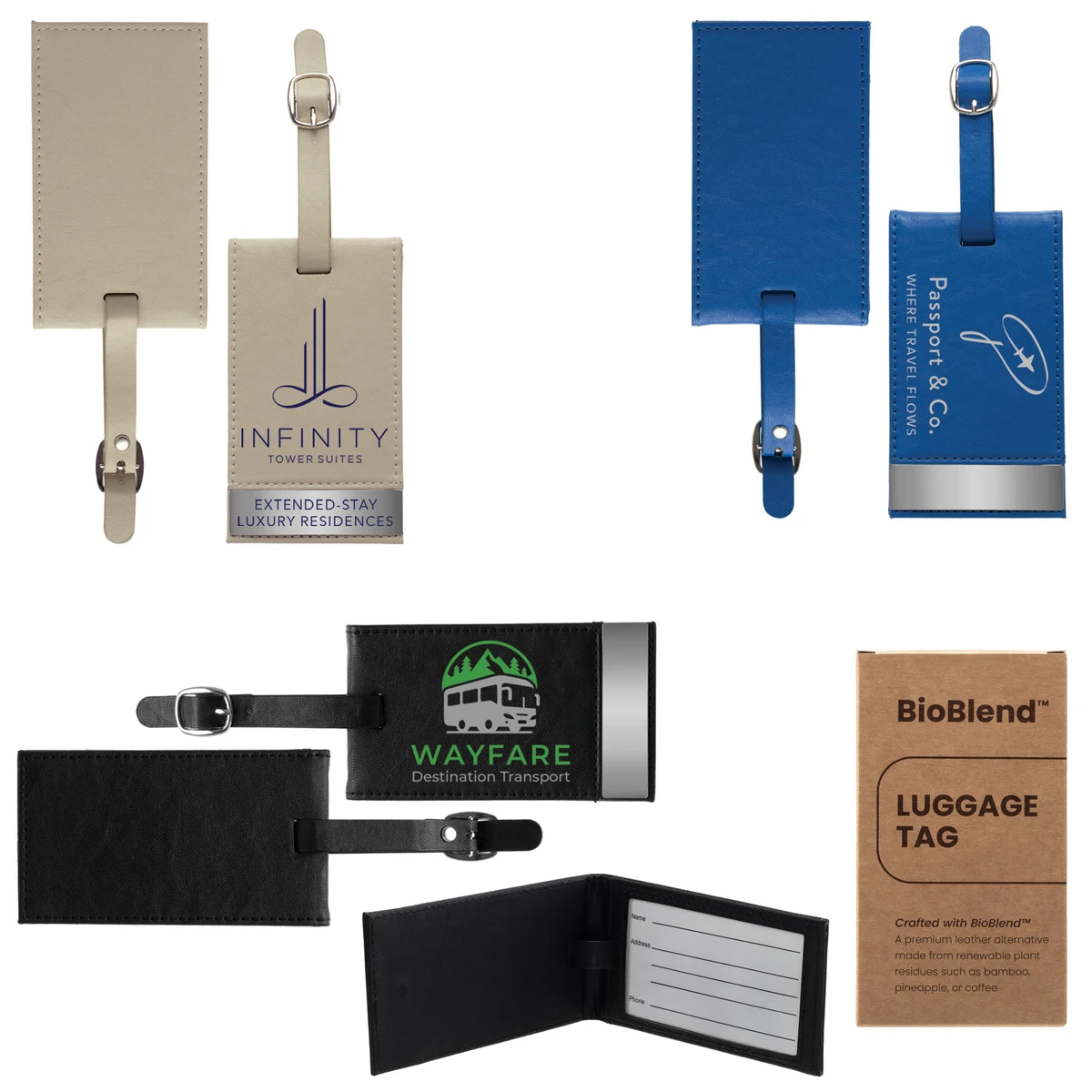 BioBlend Luggage Tag 1