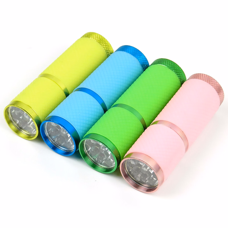 Compact Waterproof LED Glow Flashlight
