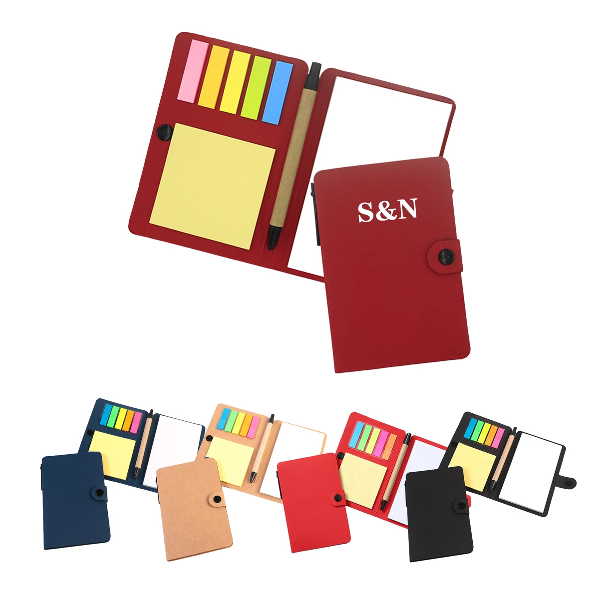 Portable Notebook With Sticky Note Index 1