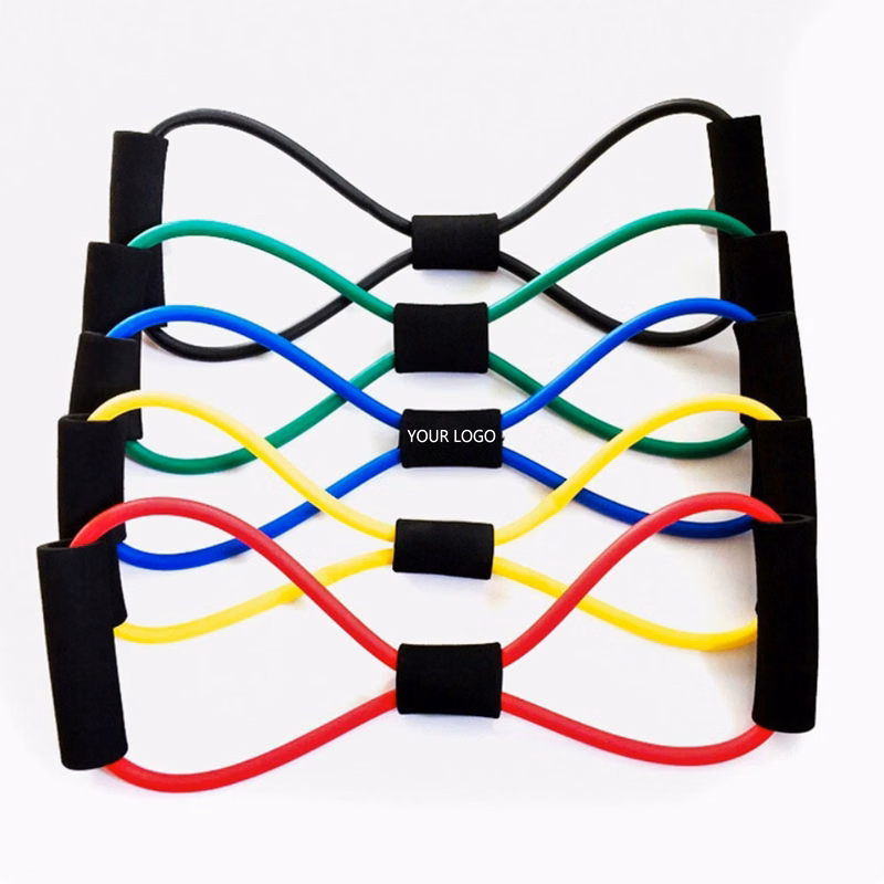 8 Shape Resistance Band Stretch & Pull Rope