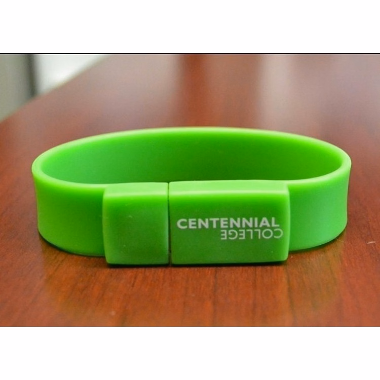 USB flash drive wristband