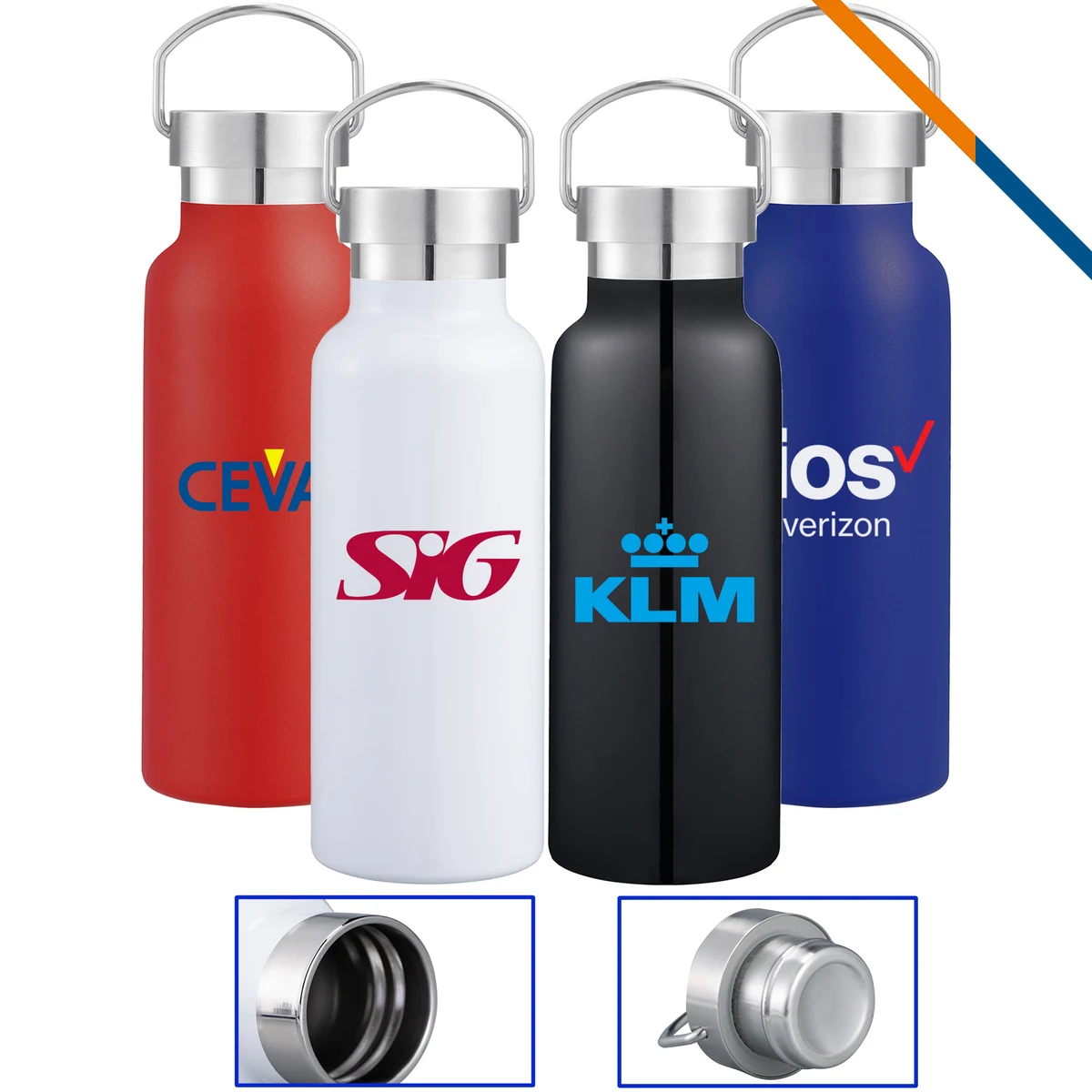 Karnell Vacuum Bottle - 18 OZ., custom water bottle with logo imprint 1