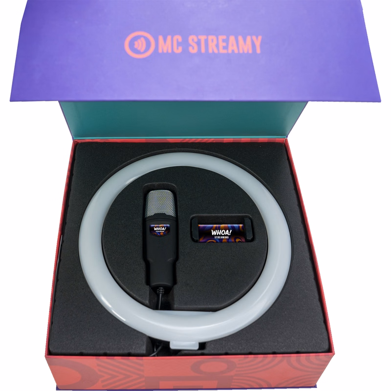 McStreamy Ring Light Phone Stand