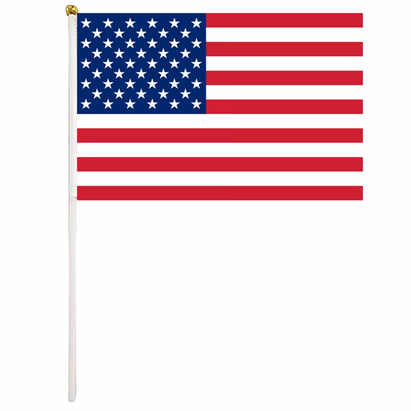 Patriotic Rally Hand Wave Flag