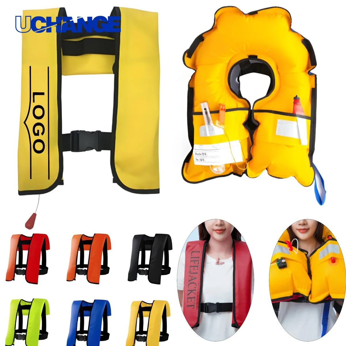 Self-Inflating Life Jacket Vest 1