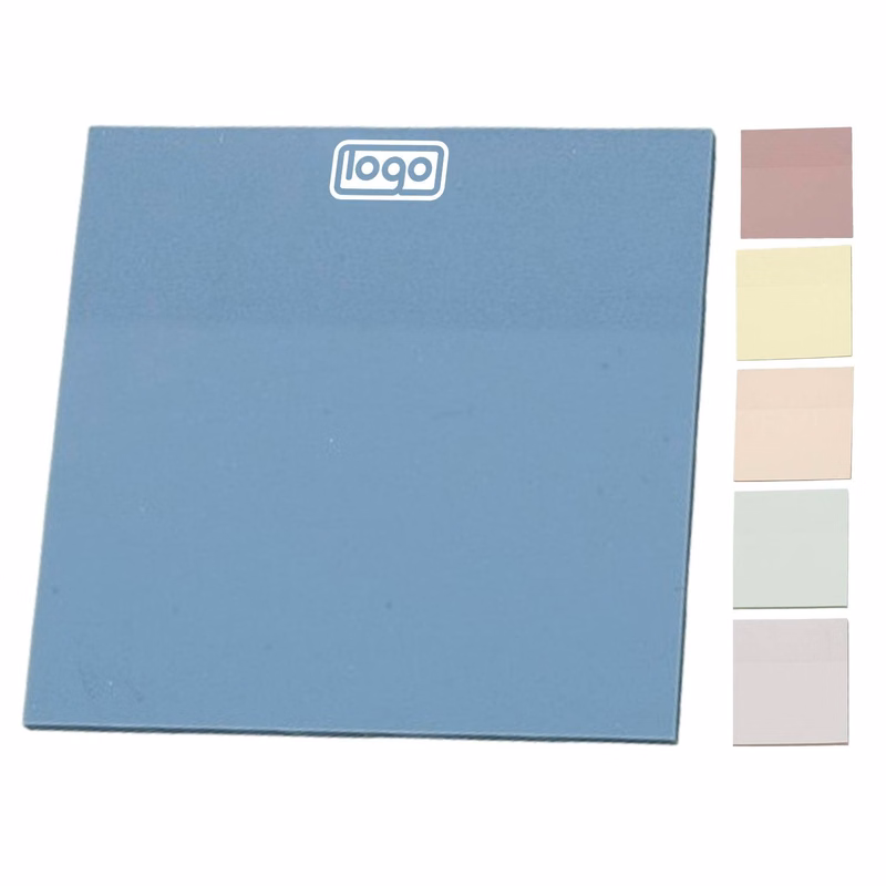 50 Sheets 3x3in PET Translucent Sticky Notes
