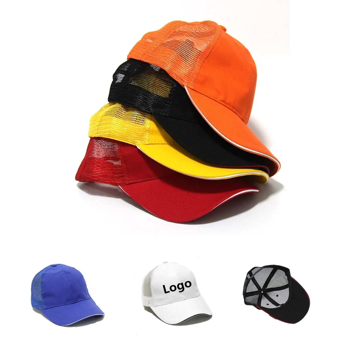 6 Panel Cotton Baseball Cap MOQ 100 PCS 1