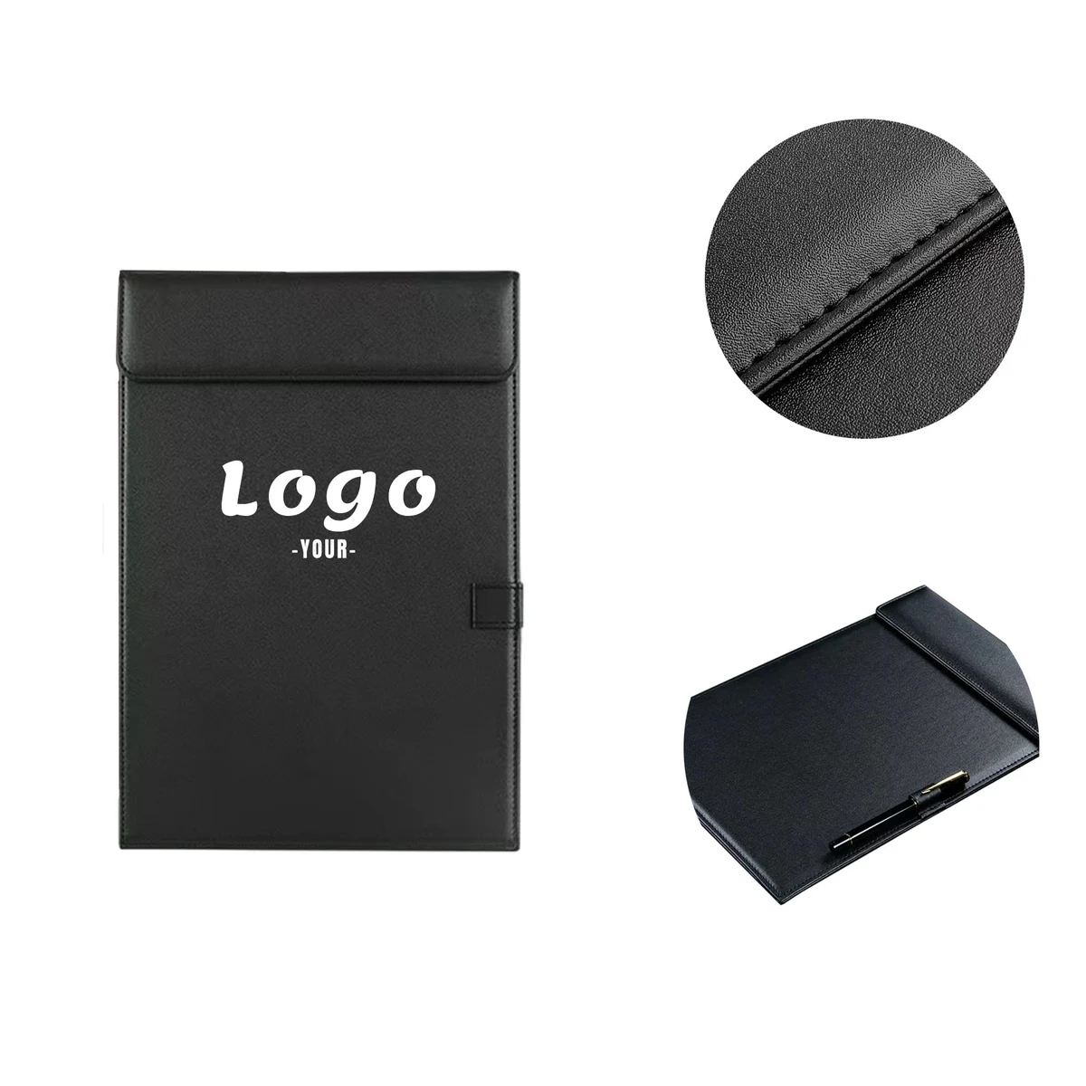PU Leather Conference Clipboard Mat for Offices 1