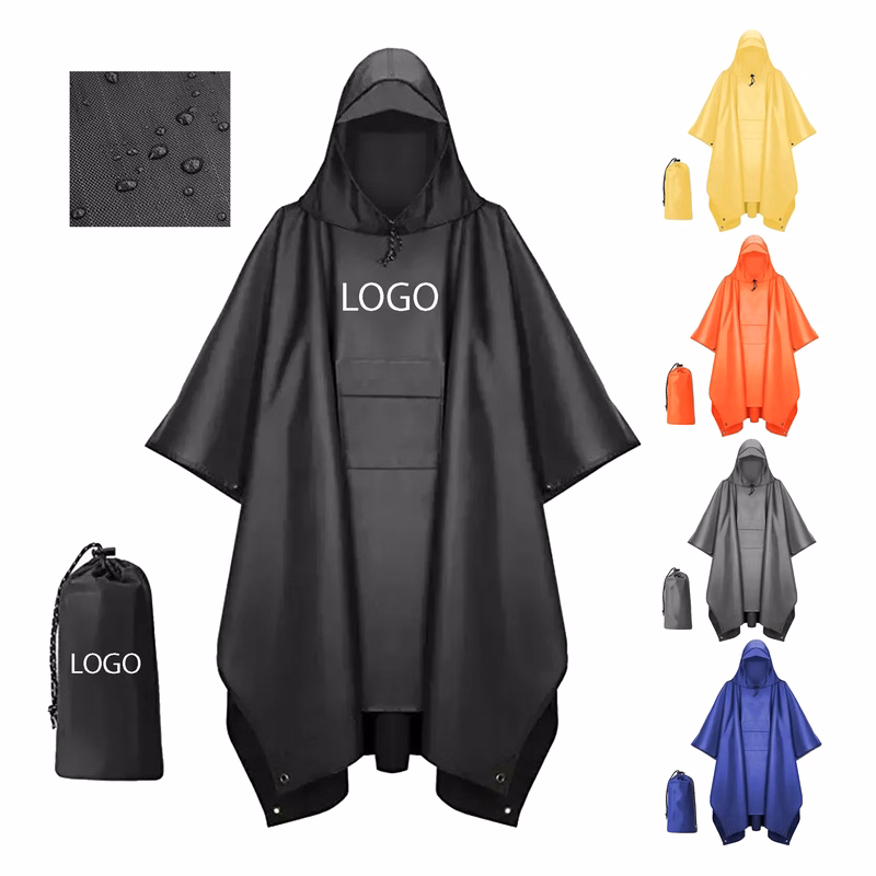 Lightweight Waterproof Rain Poncho