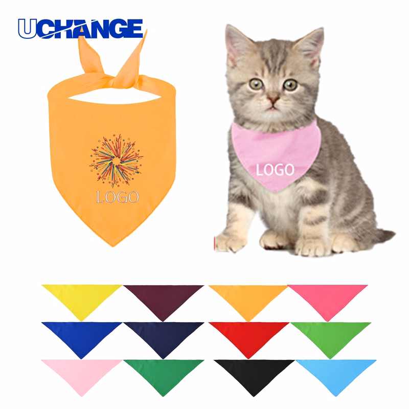 Pet Scarves in Various Colors for Daily Wear