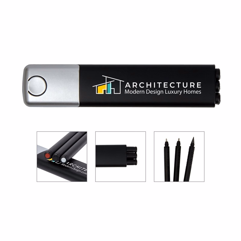 Verta 3-in-1 Pen / Pencil Set