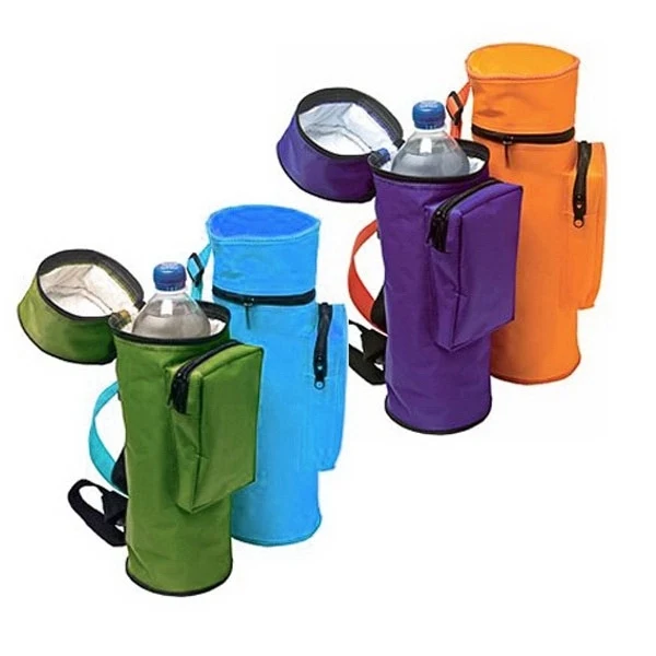 Promotional Durable Zippered Bottle Cooler Bag 1