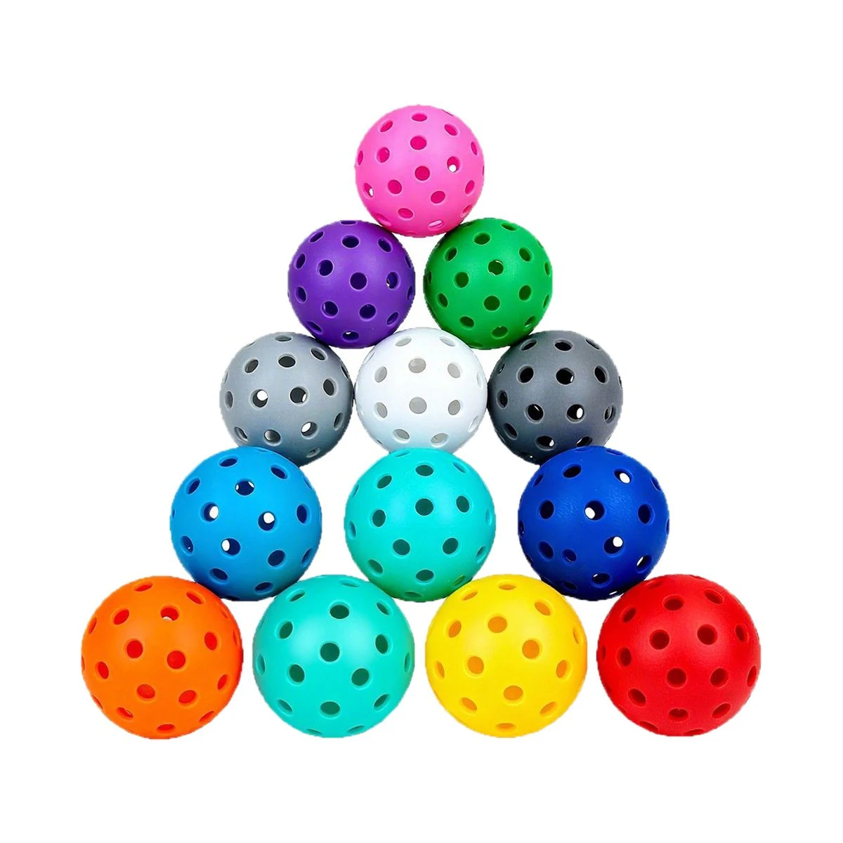 High-Visibility 40-Hole Pickleball 1