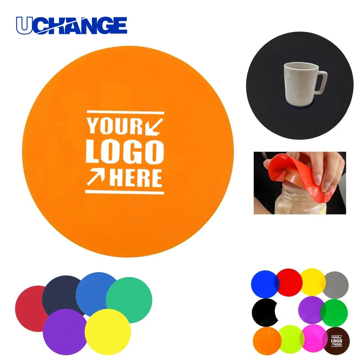 Silicone Jar Opener Coaster 1