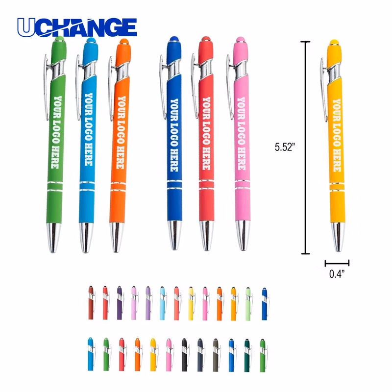 2 in 1 Stylus Tip Screen Ballpoint Pen for Tablets