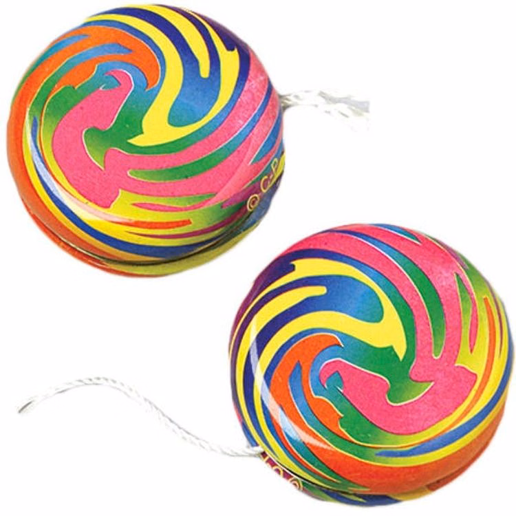Rainbow Metal Yo-Yos
