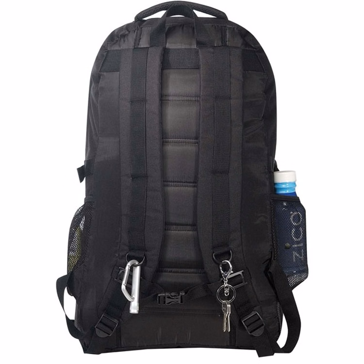Outdoor Computer Backpack with Leather-Like Trim
