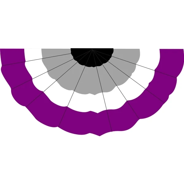 Asexual Pleated Full Fan 1