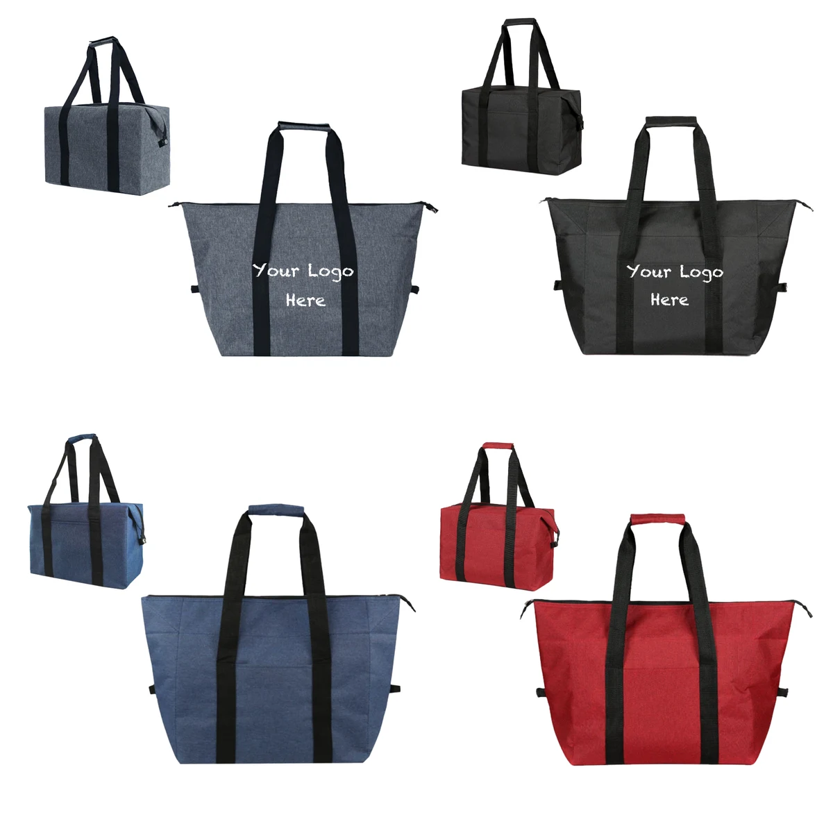 Large-Capacity Foldable Insulated Tote Bag 1