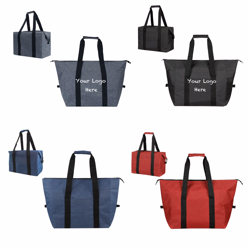Large-Capacity Foldable Insulated Tote Bag