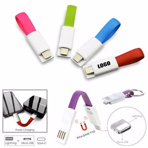 2 In 1 Charging Cable With Lightning And Micro USB