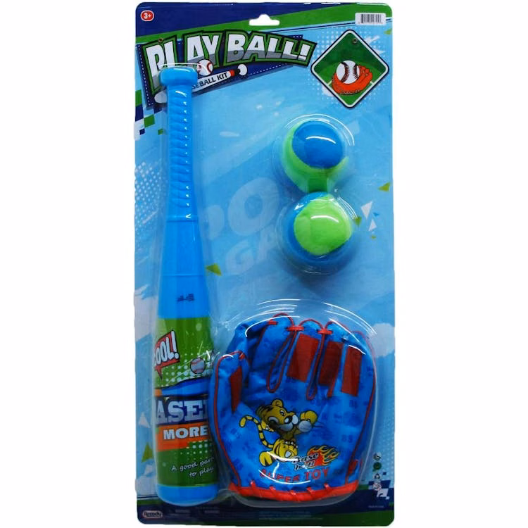 Baseball Sets 16" Bat 4 Piece