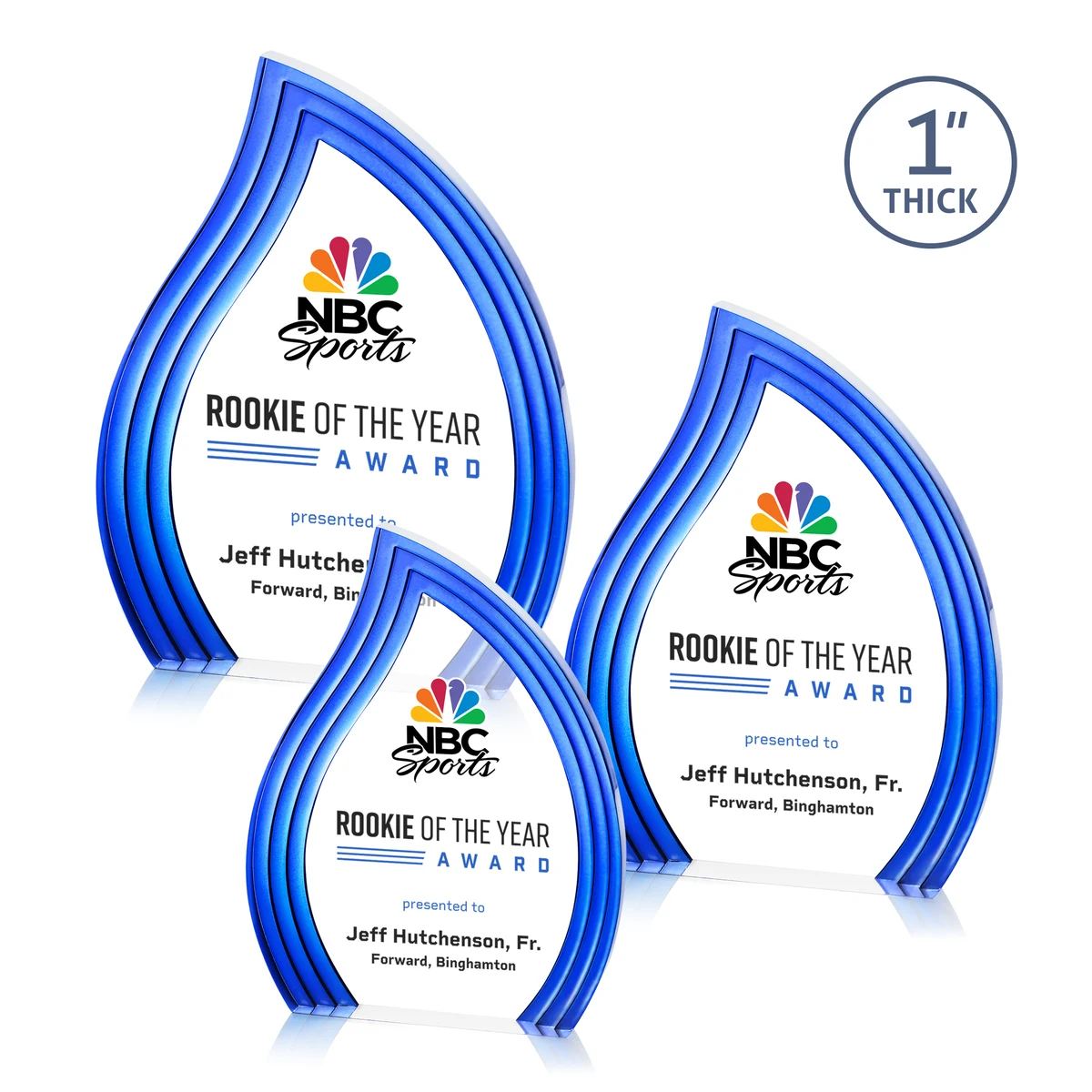 Tidworth Blaze VividPrint™ Award - Blue 1