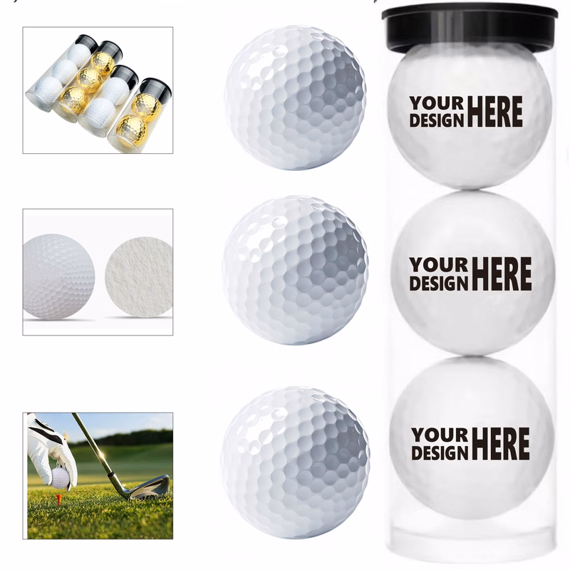Three Golf Balls in One Pack