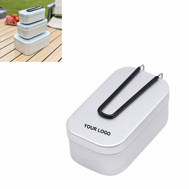 Lightweight Aluminum Lunch Box for Camping