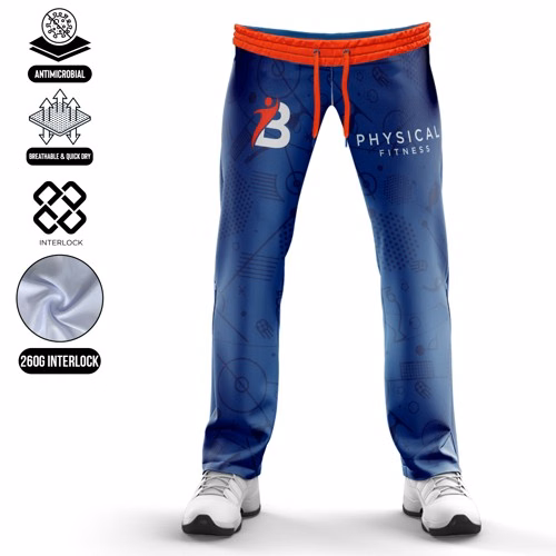 Men's and Kids' Sublimation Track Pants - 280G Spandex Interlock