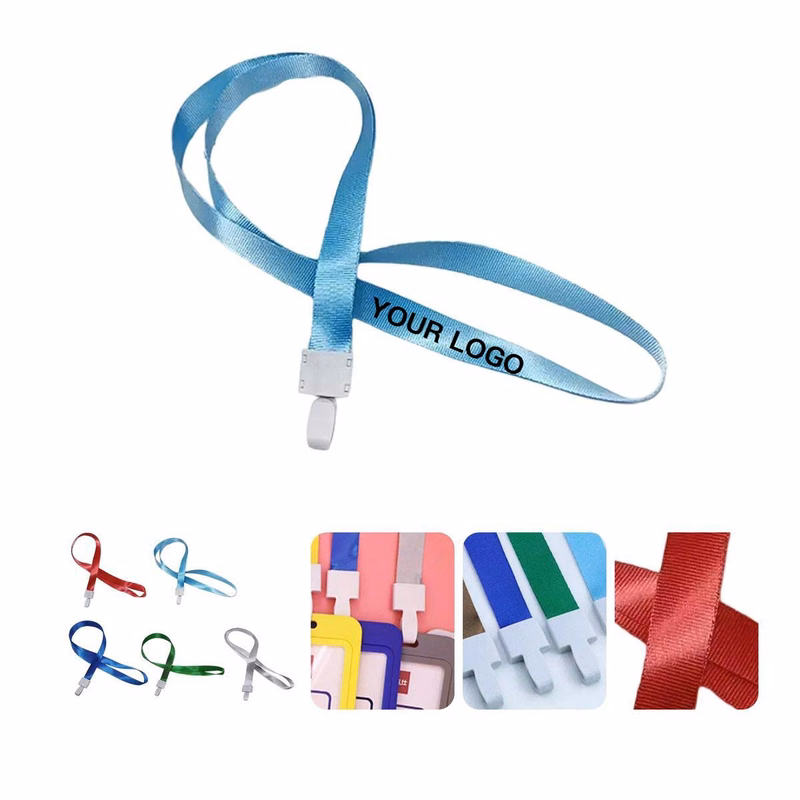 Reusable Polyester Lanyard with Badge Holder Option