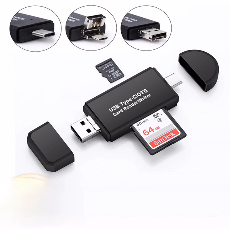 3-in-1 Card Reader